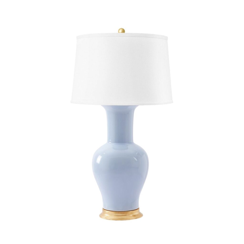 Acacia Lamp, Light Blue Lilly & Grace